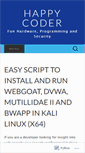 Mobile Screenshot of happy-coder.com